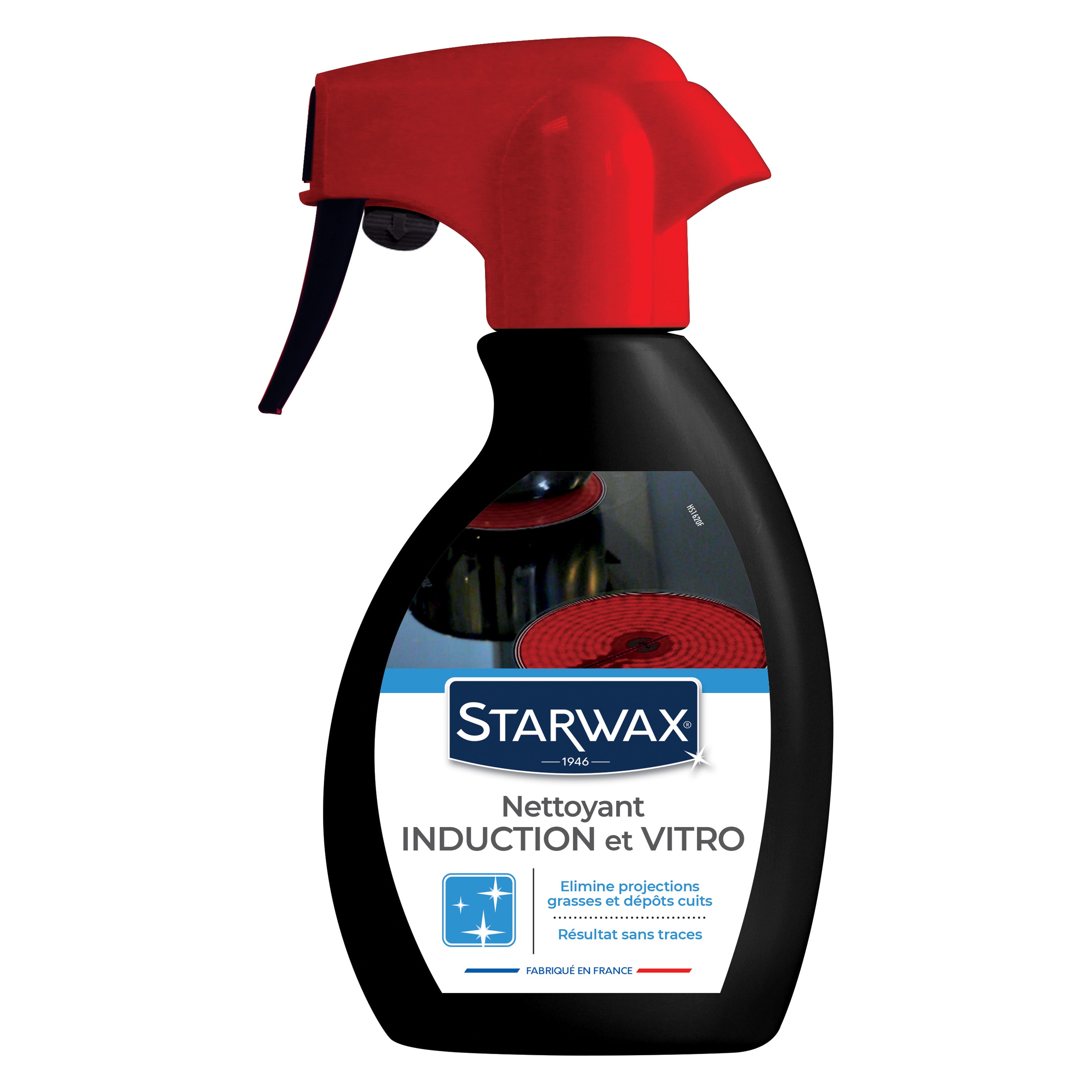 STARWAX - Nettoyant quotidien pour vitrocéramique et induction 500ml