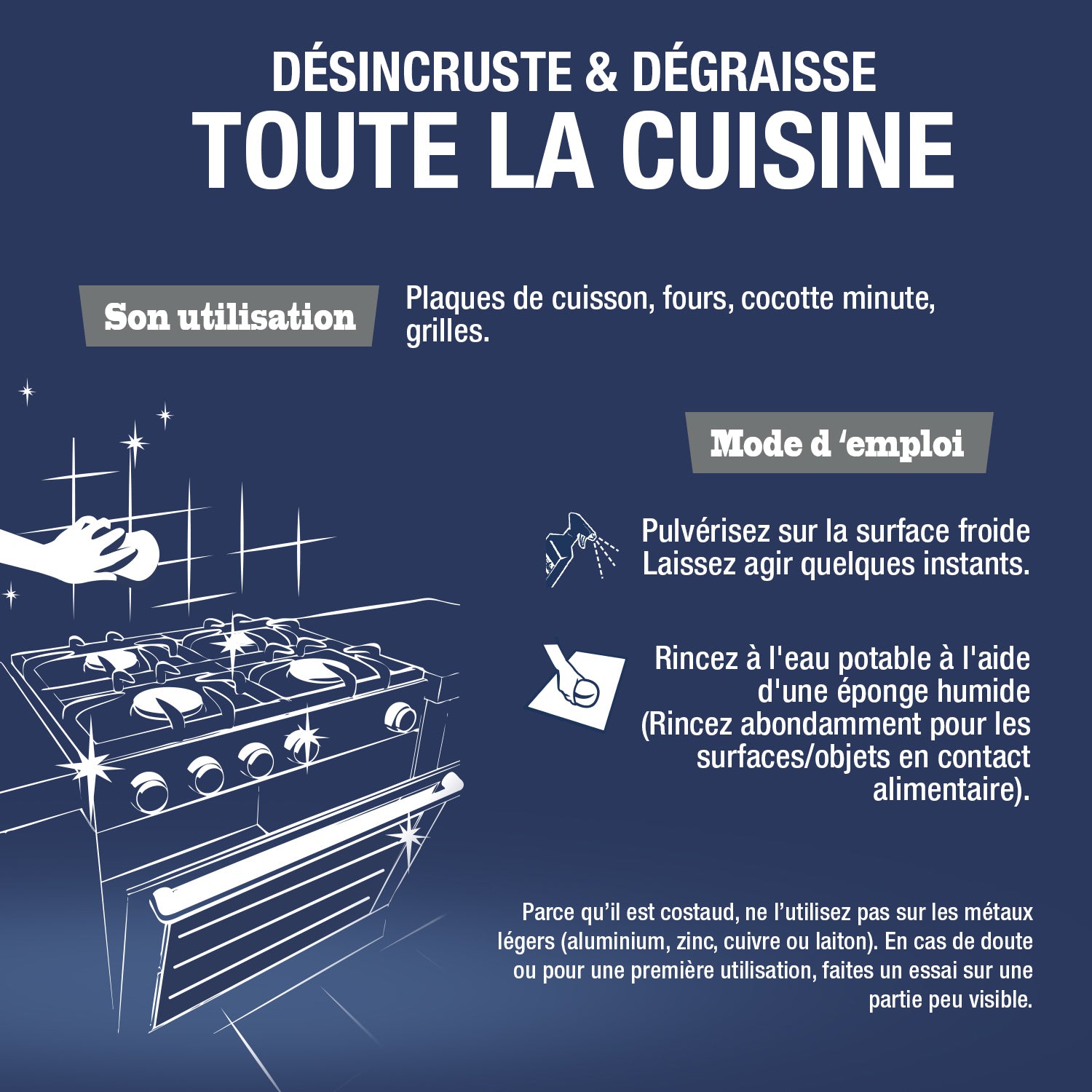 JACQUES BRIOCHIN - Super Décapant Cuisine Ultra efficace 1L 1L
