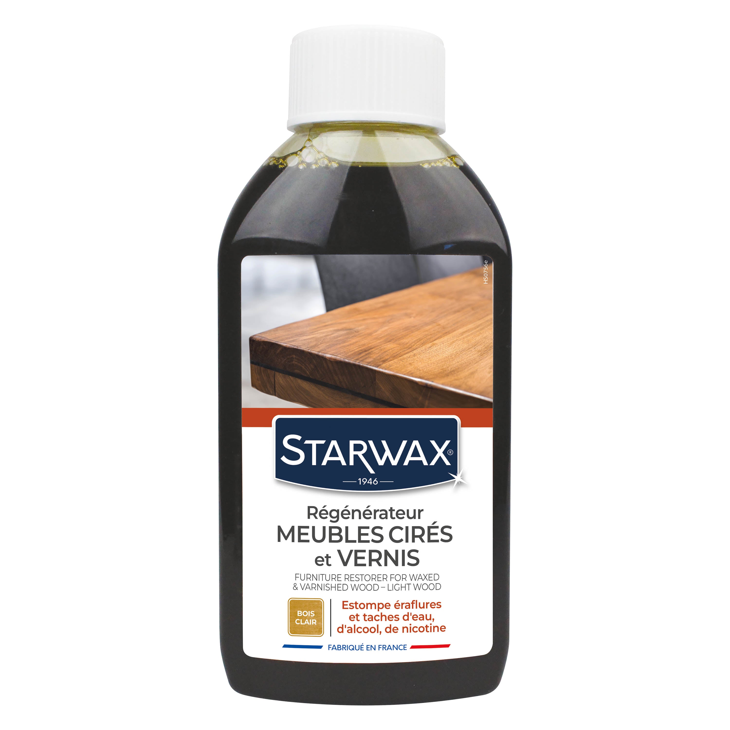 STARWAX - Régénérateur pour meubles cirés et vernis 250ml Bois clair