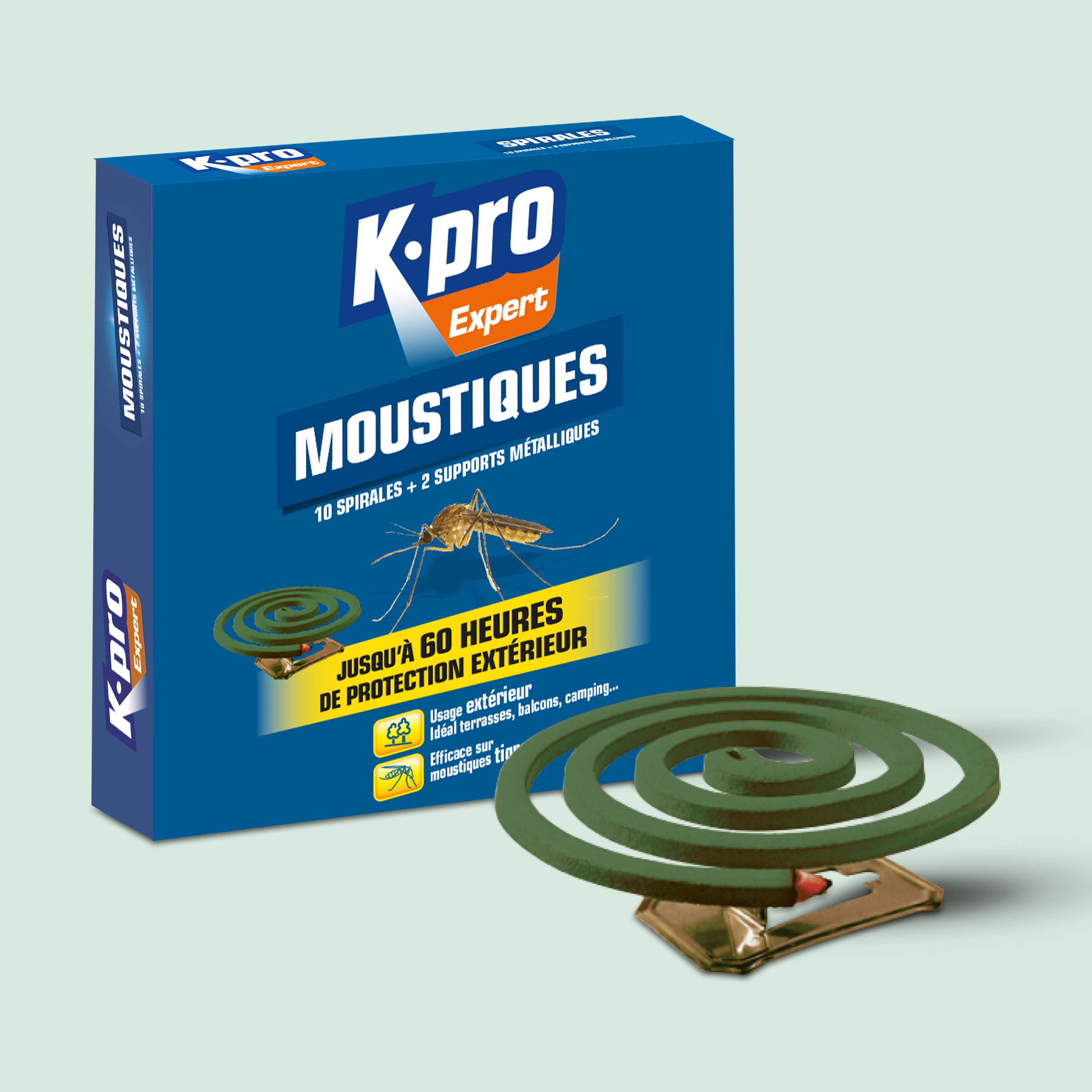 K.PRO - Spirales anti-moustiques
 X10