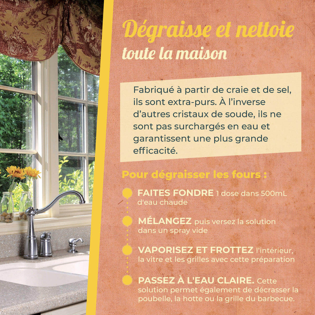 STARWAX FABULOUS - Cristaux de soude en doses prêtes à l'emploi 20 doses