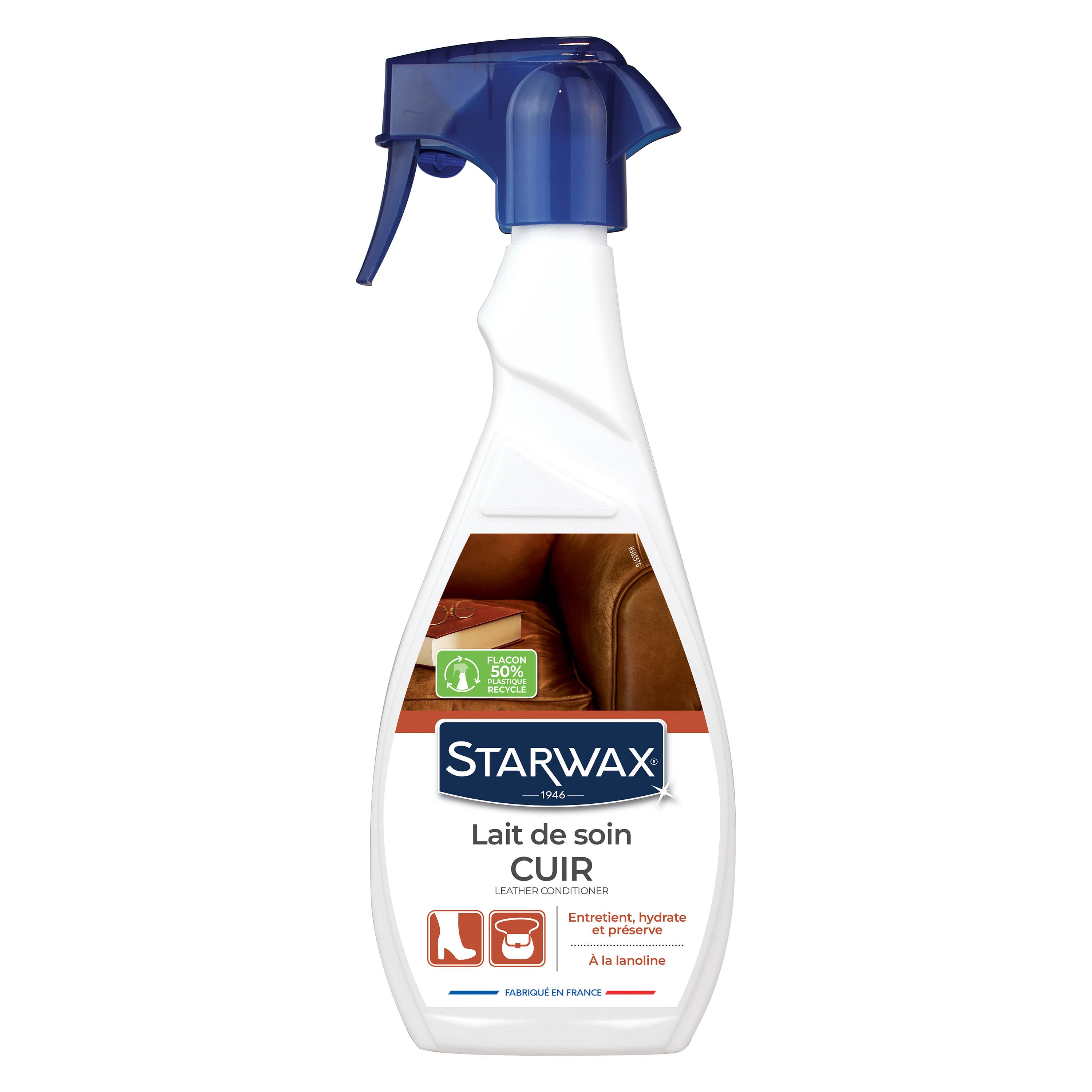 STARWAX - Lait de soin pour cuir 500ml Incolore