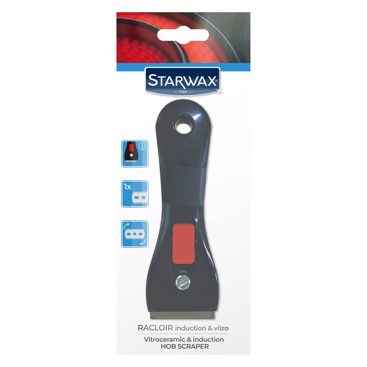 STARWAX - Racloir pour vitroceram & induction
 X1
