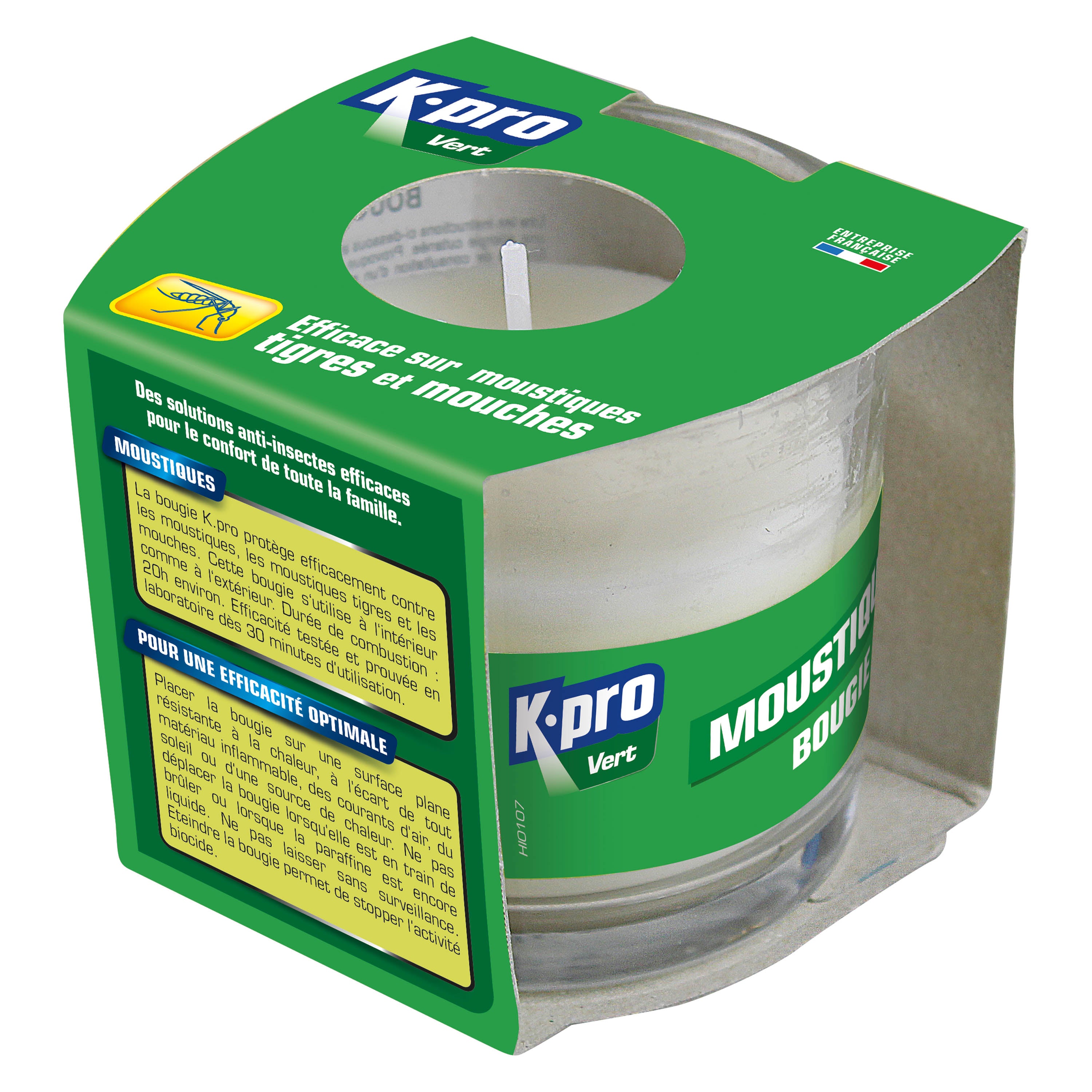 K.PRO - Bougie anti-moustiques
 90g