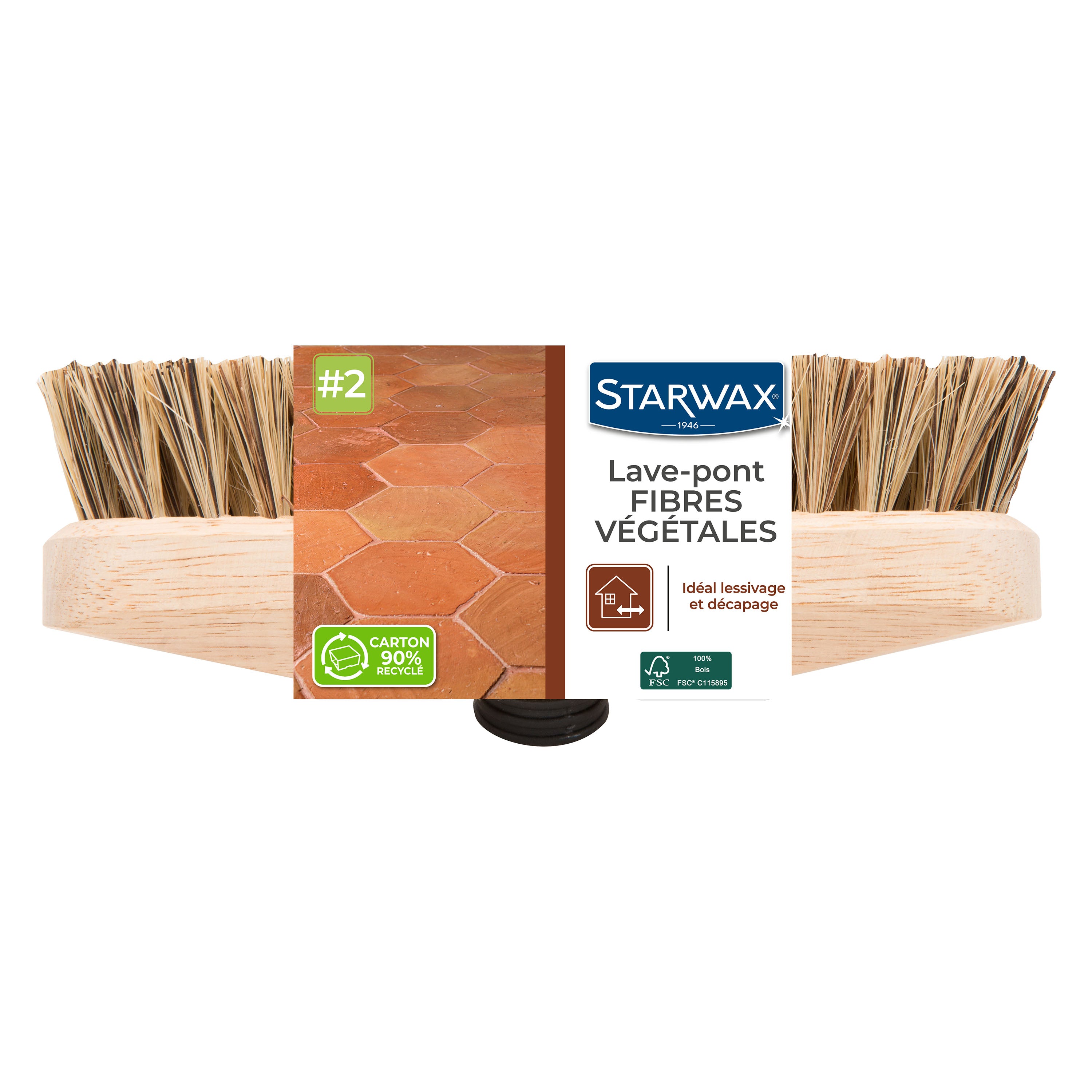 STARWAX - Lave pont en fibres végétales FSC® X1