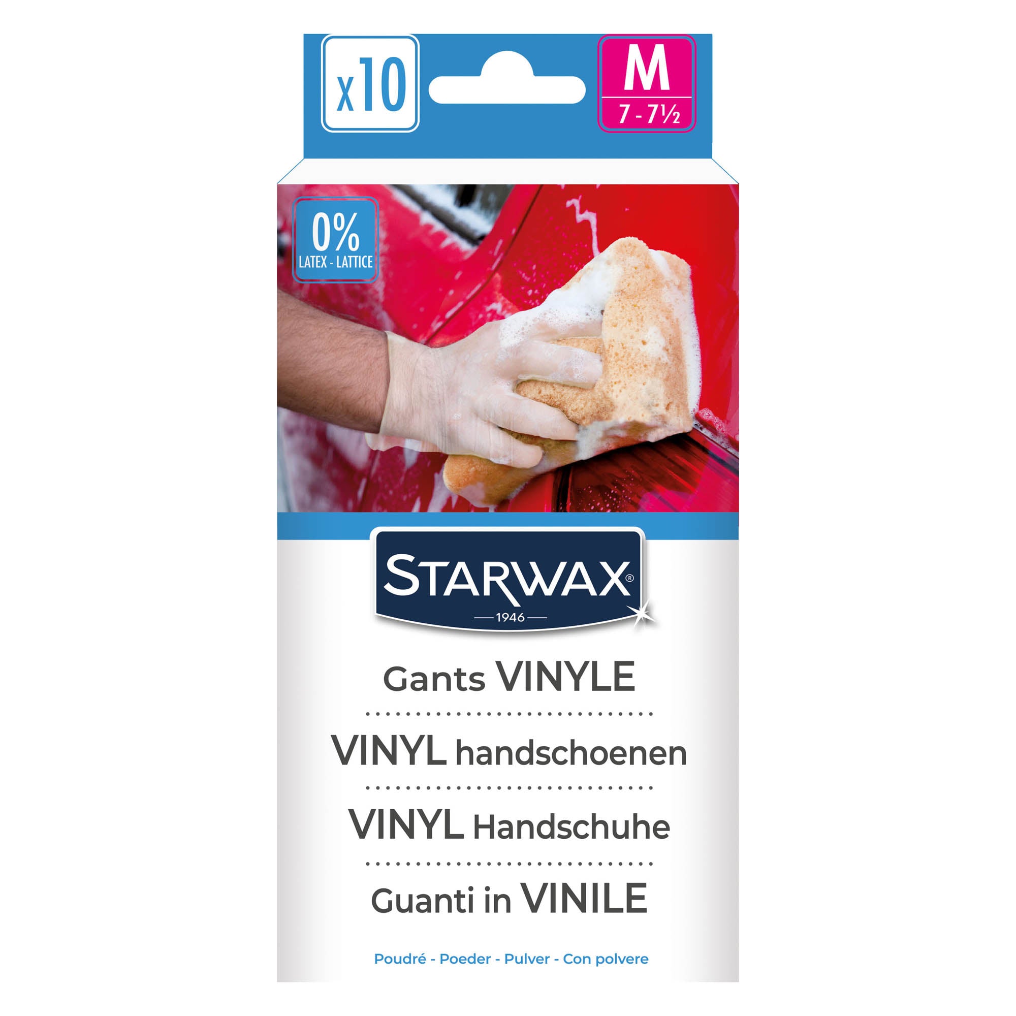 STARWAX - Gants vinyle X10 M