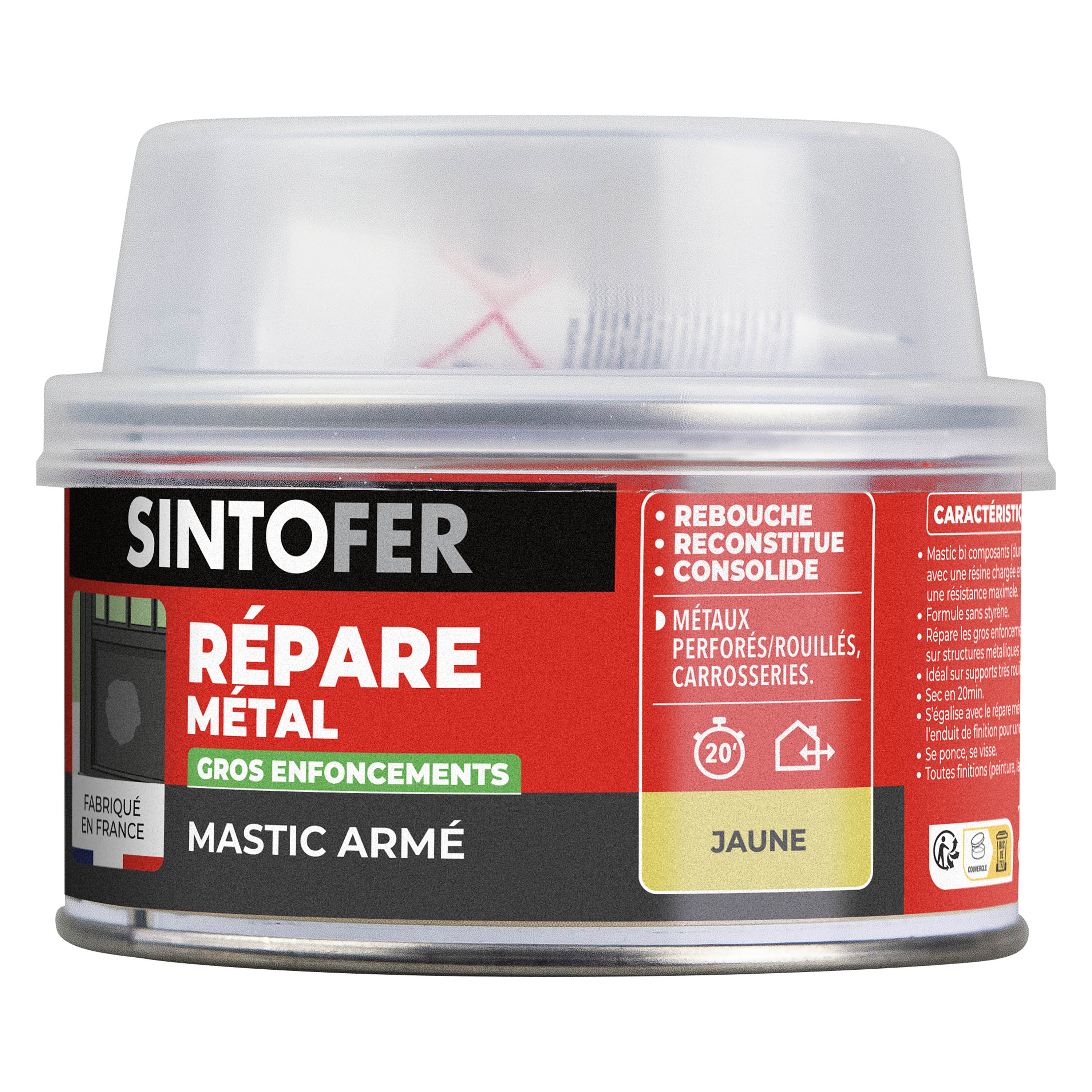 SINTO - Répare métal armé 170ml