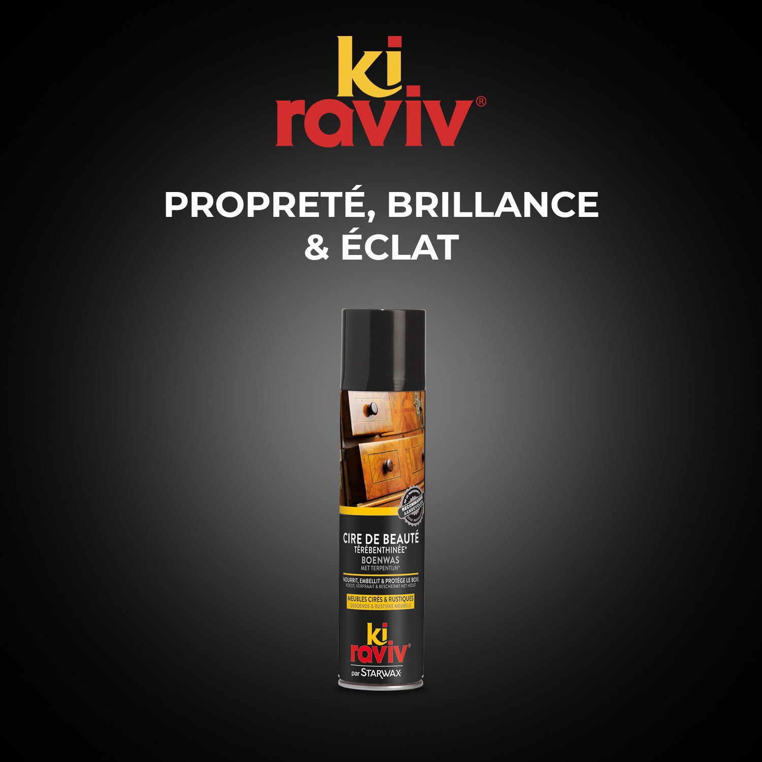 KIRAVIV - Cire de beauté à la térébenthine
 400ml