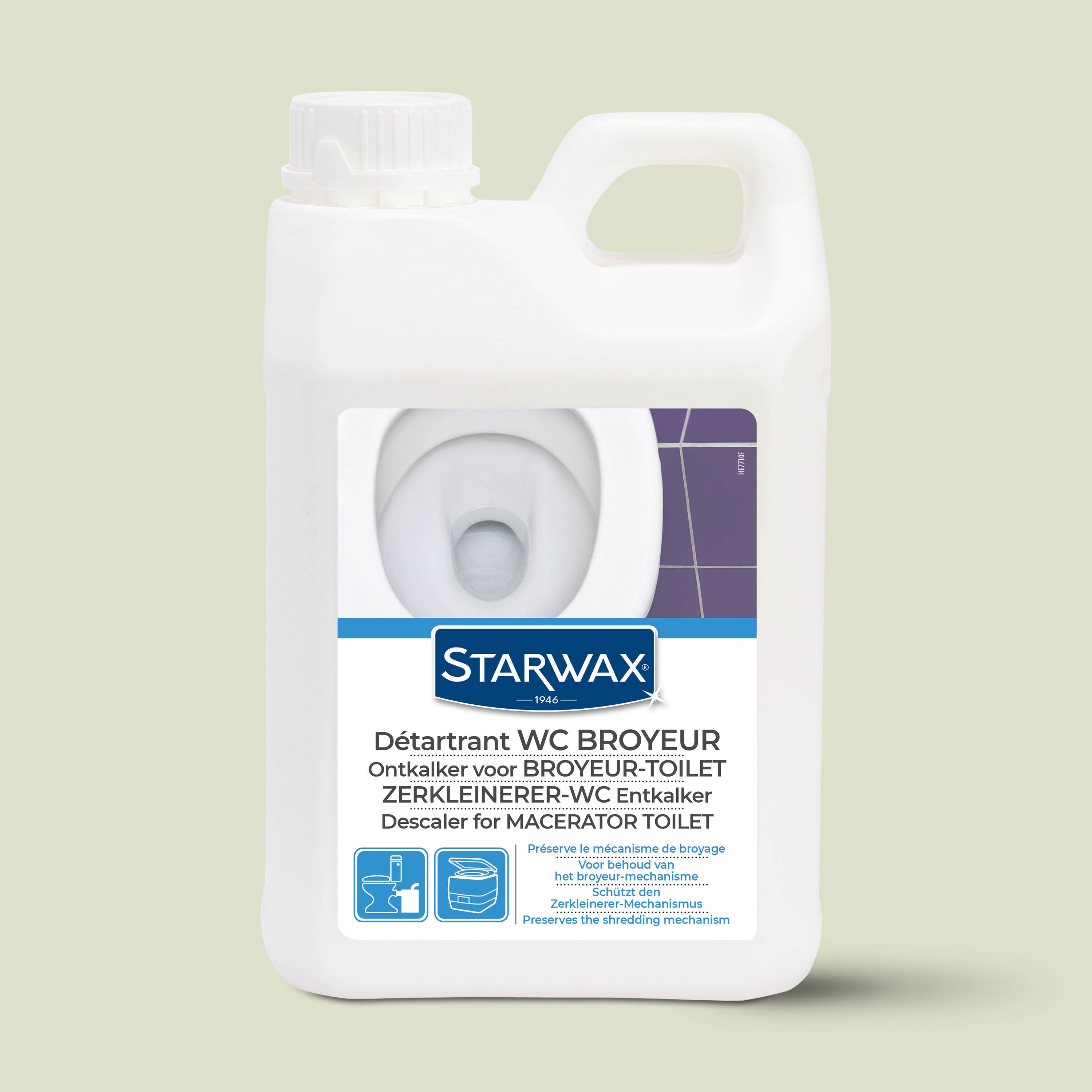 STARWAX - Détartrant pour WC broyeurs
 2L