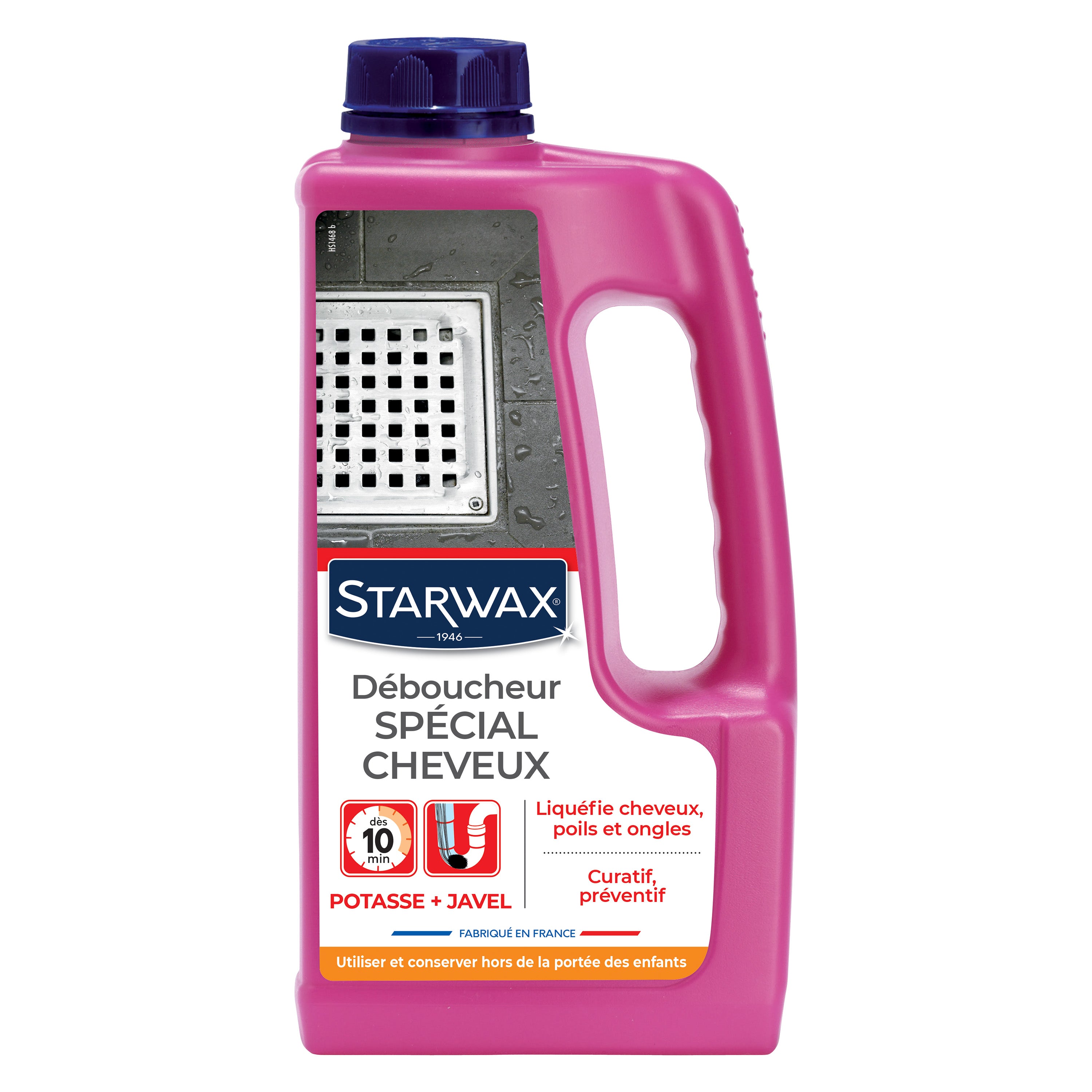 STARWAX - Déboucheur canalisations spécial cheveux 900ml