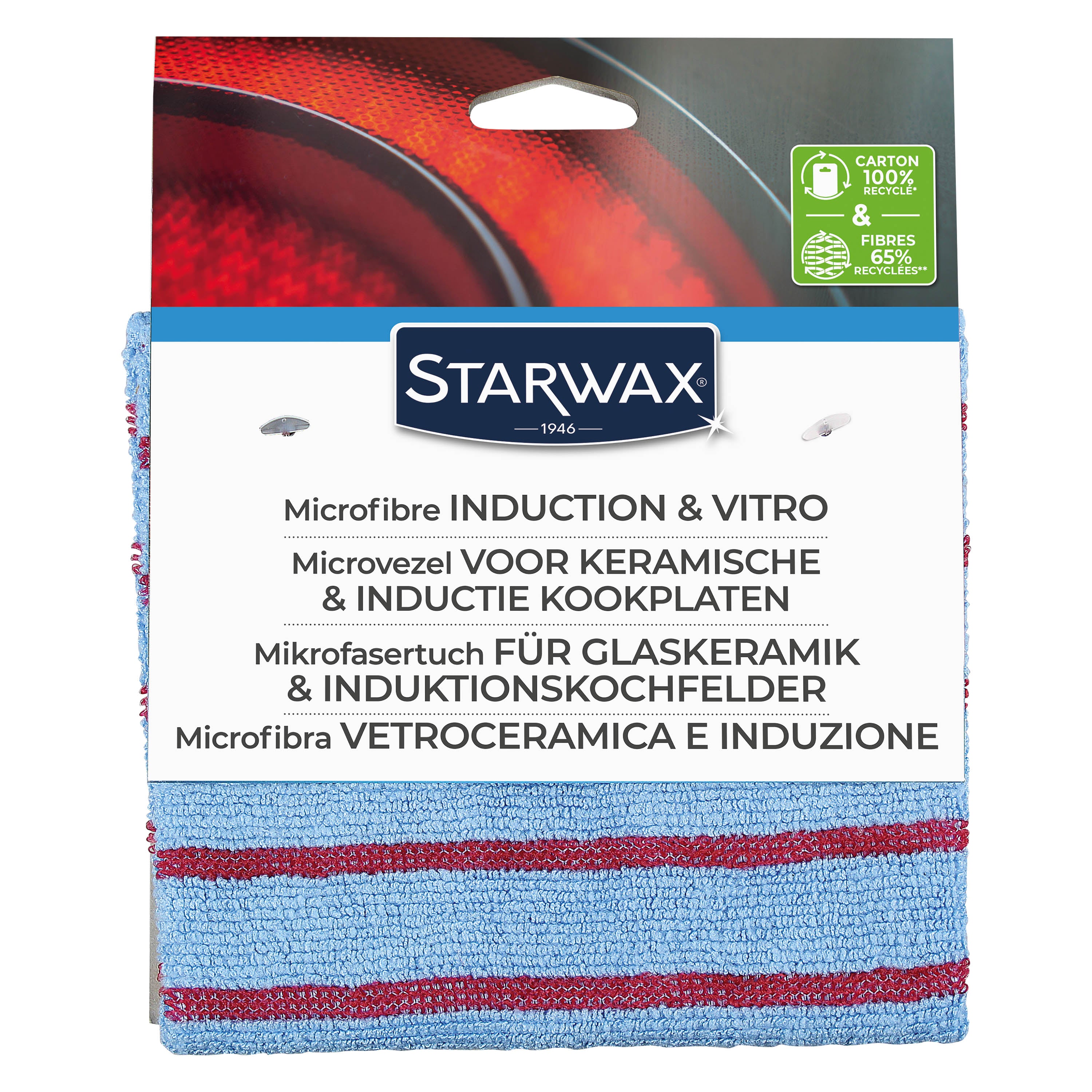 STARWAX - Microfibre Induction et Vitroceram X1