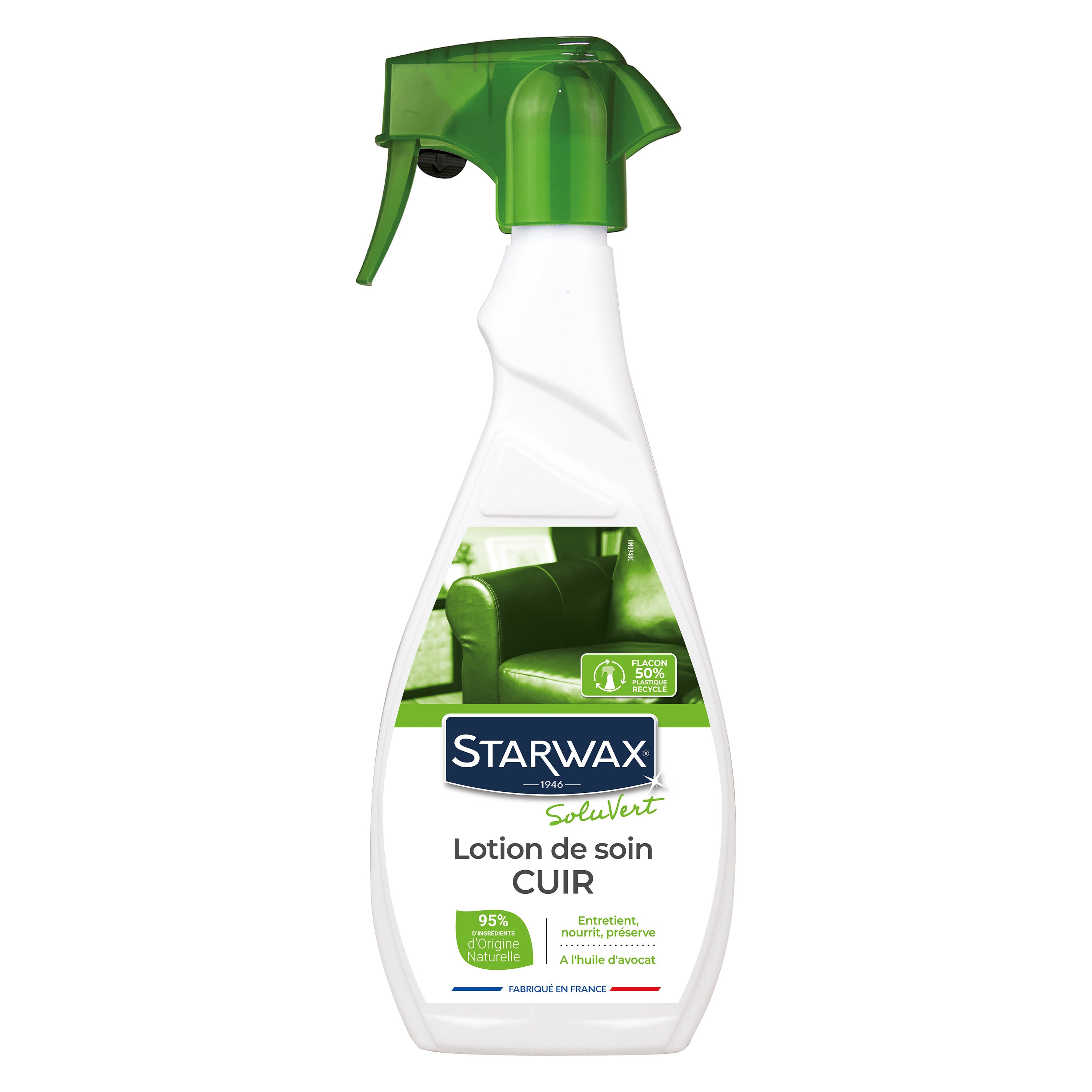 STARWAX SOLUVERT - Lotion de soin pour cuir 500ml
