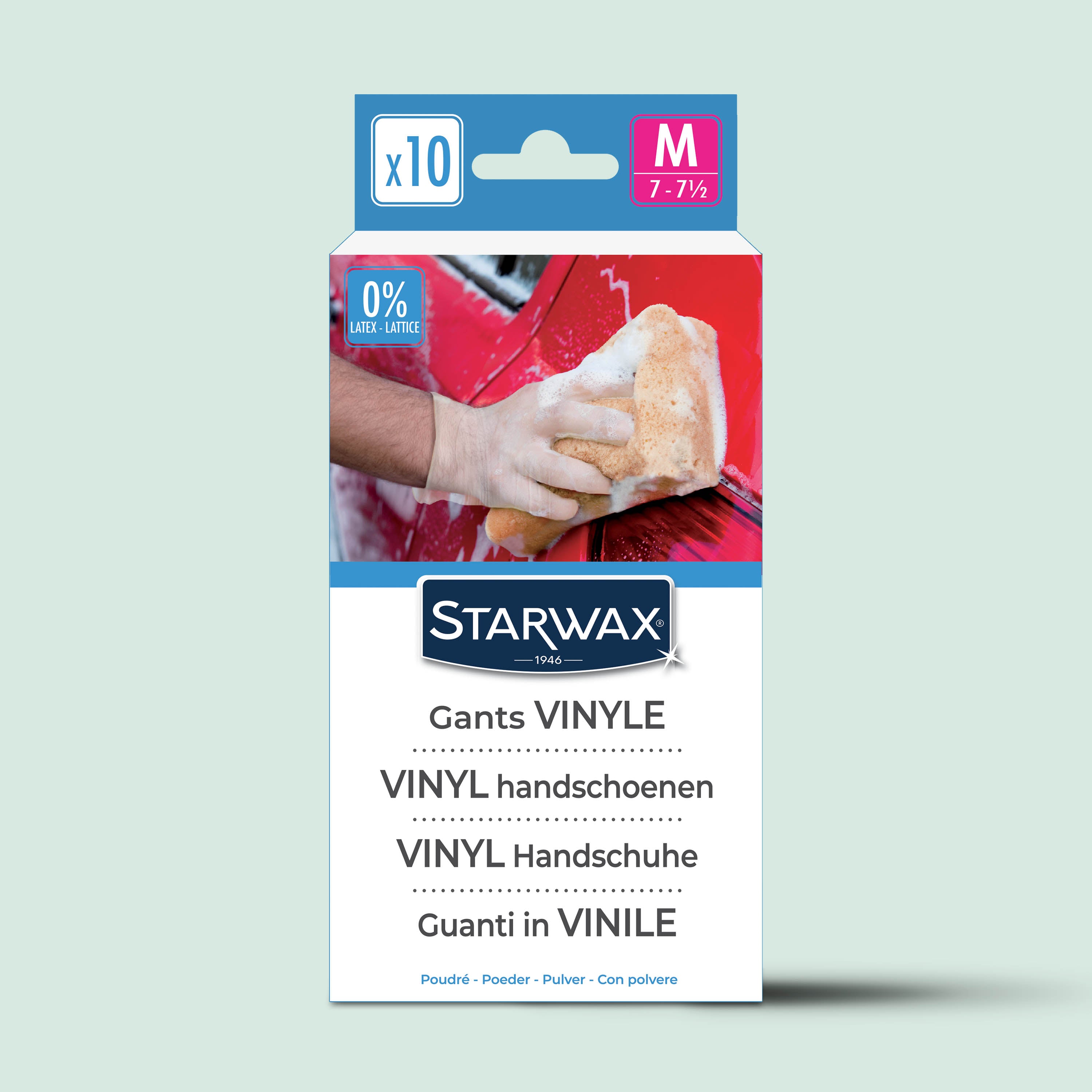 STARWAX - Gants vinyle X10 M