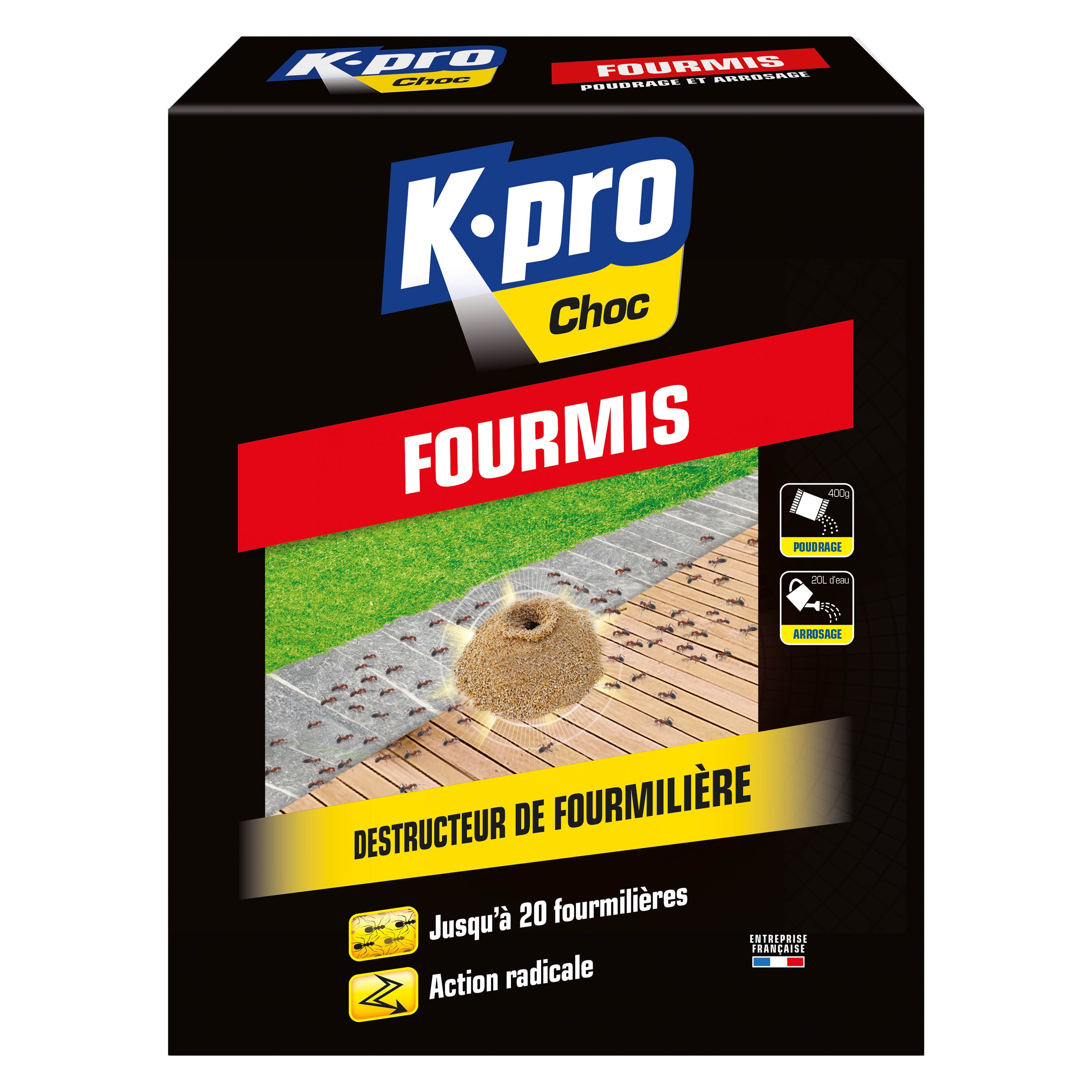 K.PRO - Destructeur de fourmilières
 400g