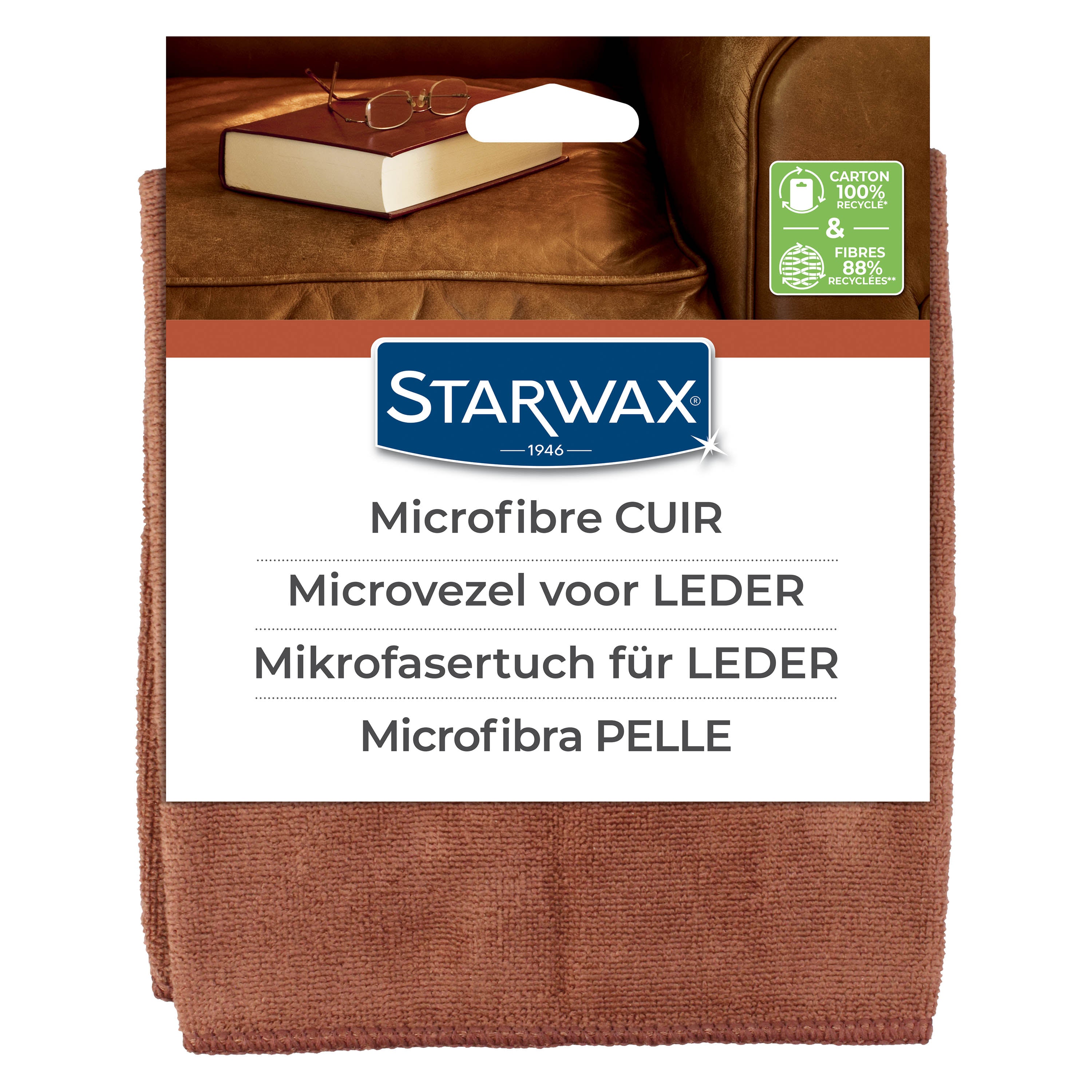 STARWAX - Microfibre cuir X1